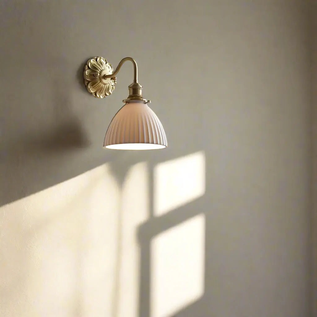 BrassLuxe | Keramische Wandleuchte Dreamardi