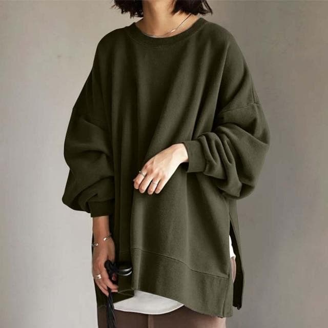 Winslet - Timeless Casual Cozy Woman's Crew Neck Sweater