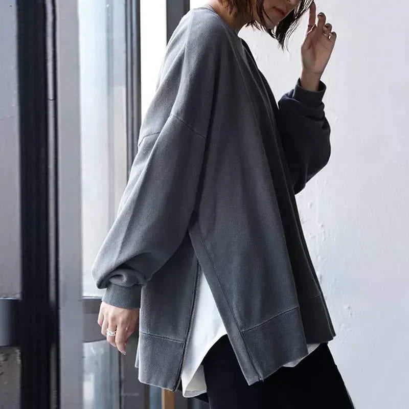 Winslet - Timeless Casual Cozy Woman's Crew Neck Sweater