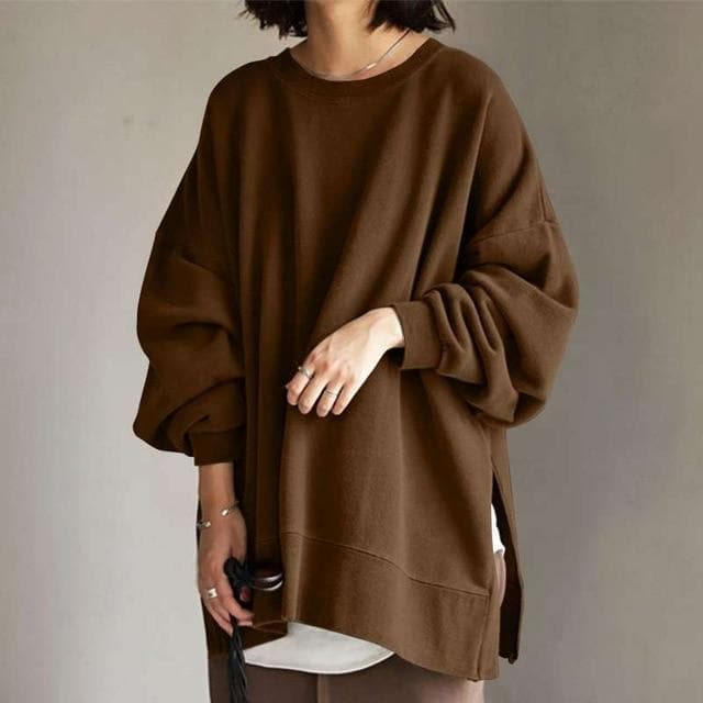 Winslet - Timeless Casual Cozy Woman's Crew Neck Sweater