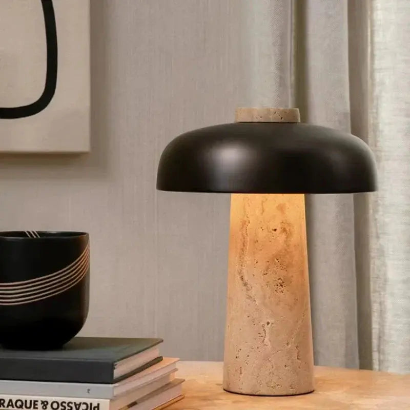 StoneAura | Travertijn Tafelverlichting Dreamardi