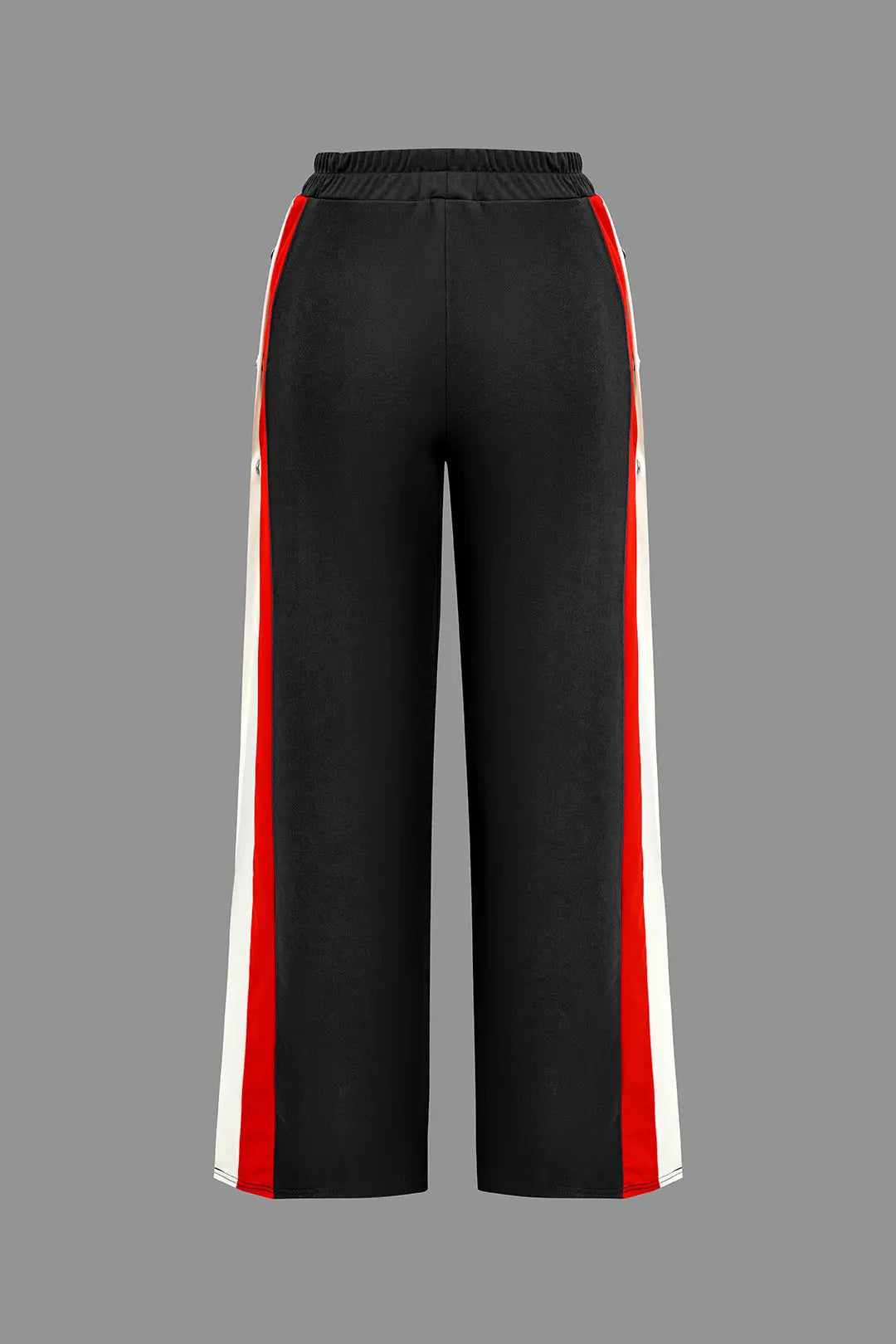 Color Block Wide Leg Trousers Dreamardi