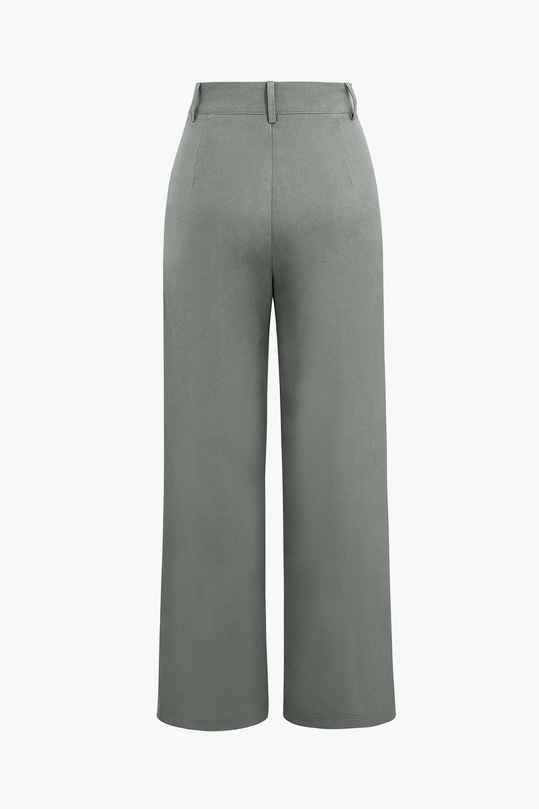 Draped Wrap Straight Leg Suit Pants Dreamardi