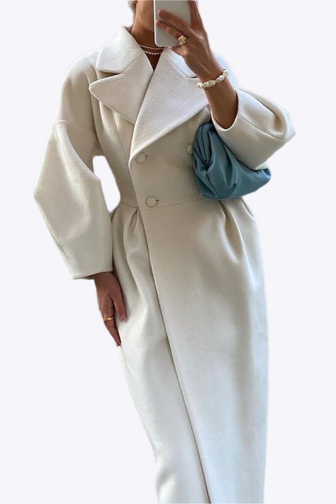 Double Breasted Long Trench Coat Dreamardi