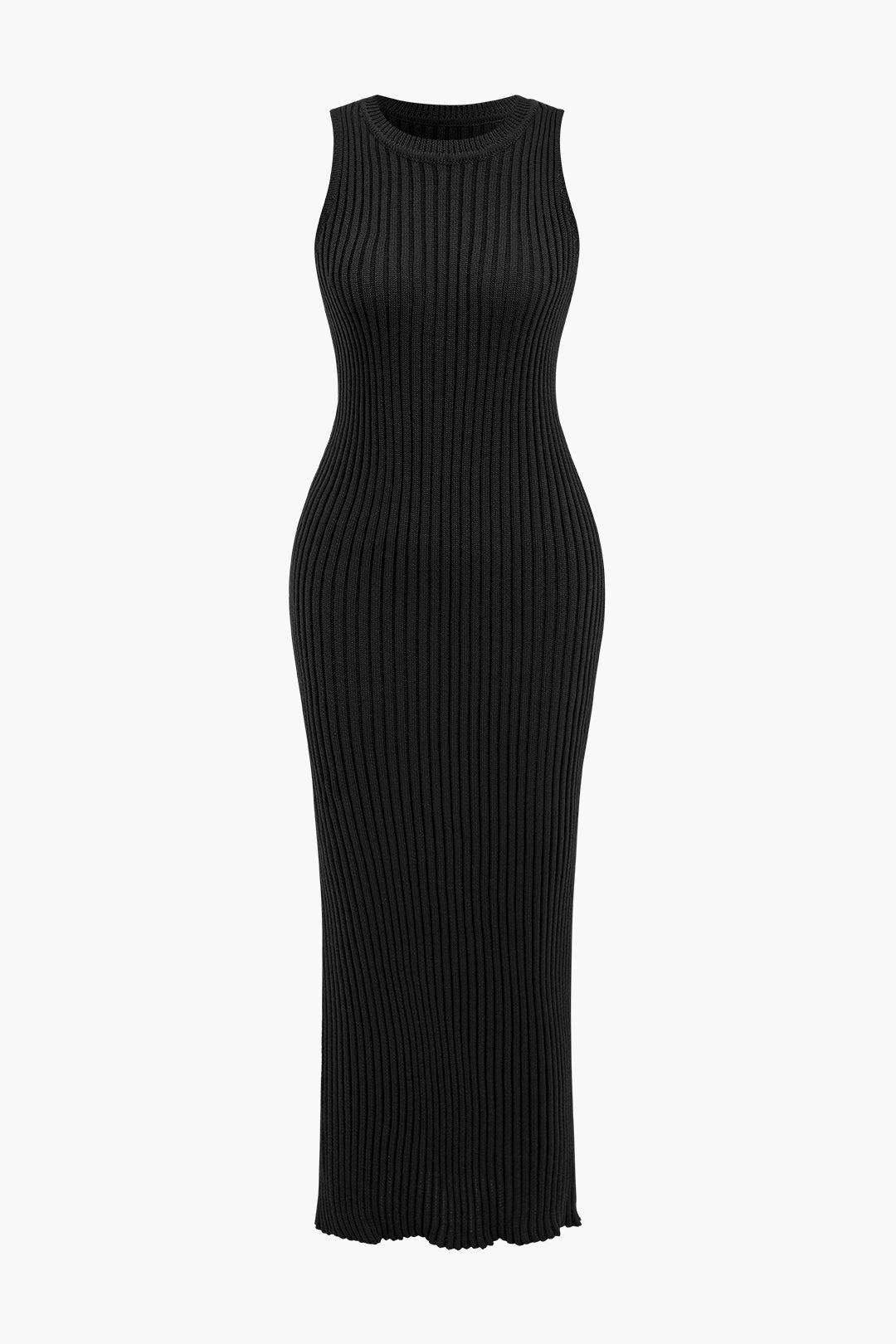 Ribbed Knit Dress And Cardigan Set Dreamardi