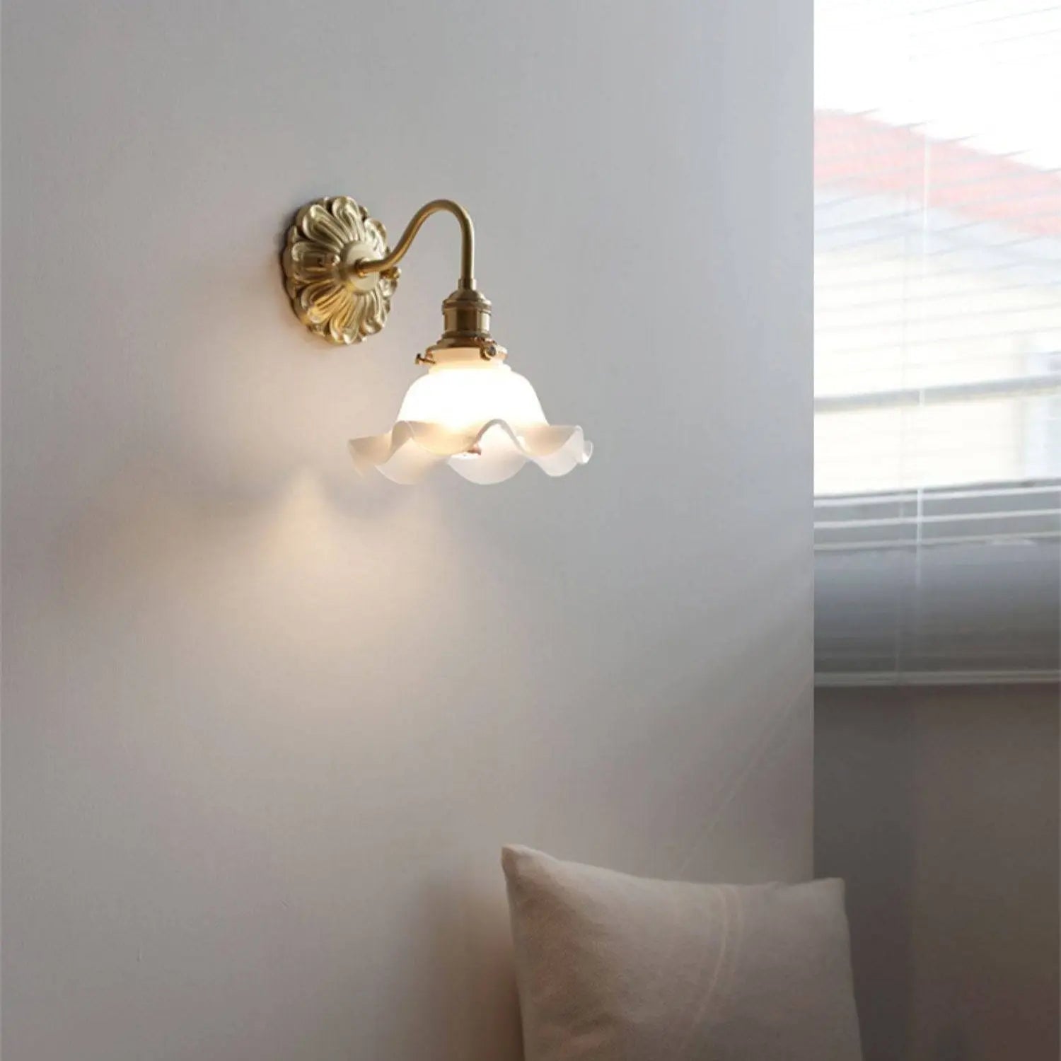 GlassBrass | Wandlamp met Gebogen Schwanenhals Dreamardi