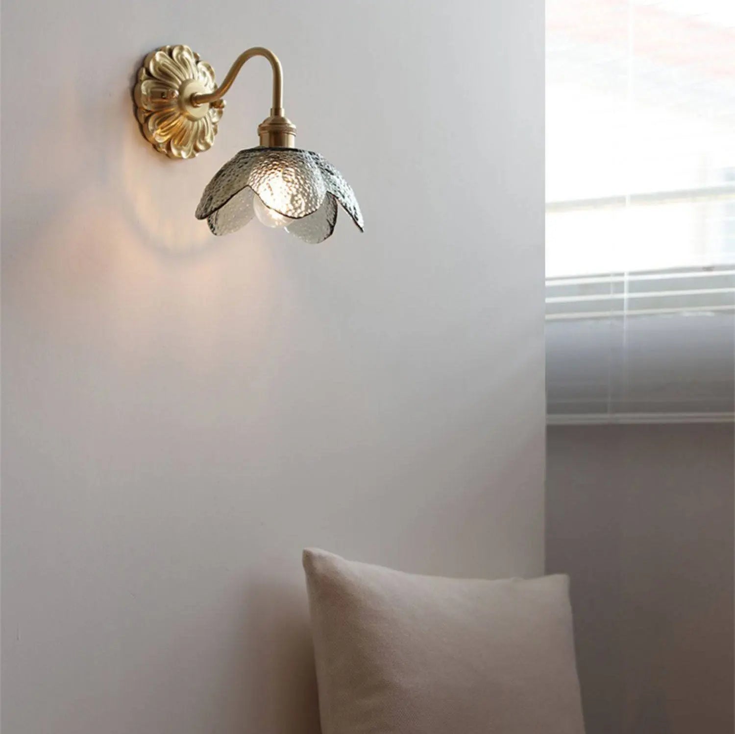 GlassBrass | Wandlamp met Gebogen Schwanenhals Dreamardi
