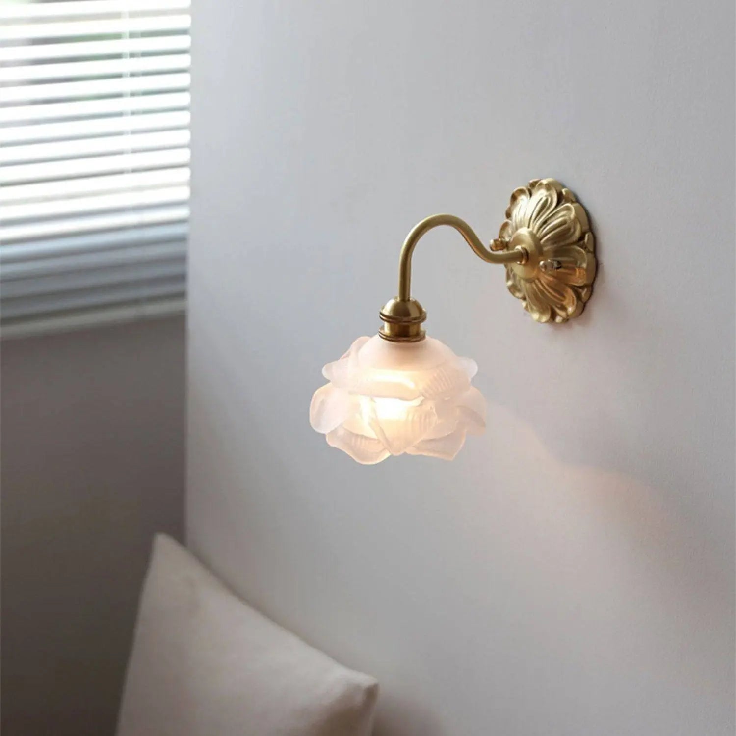 GlassBrass | Wandlamp met Gebogen Schwanenhals Dreamardi