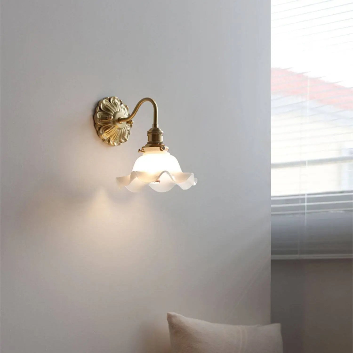 GlassBrass | Wandlamp met Gebogen Schwanenhals Dreamardi