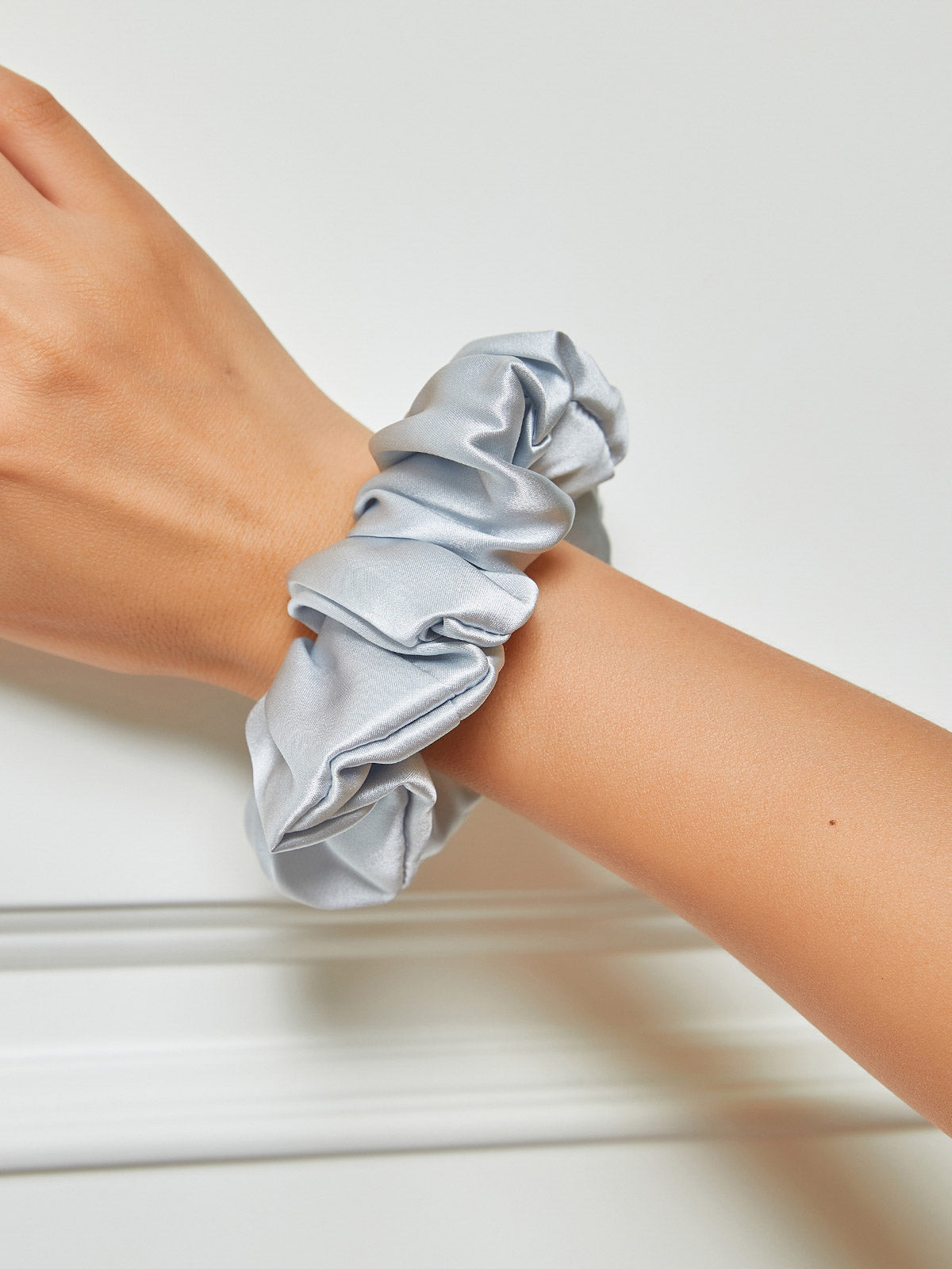 Zijden Midnight Scrunchies - 3,5 cm Dreamardi