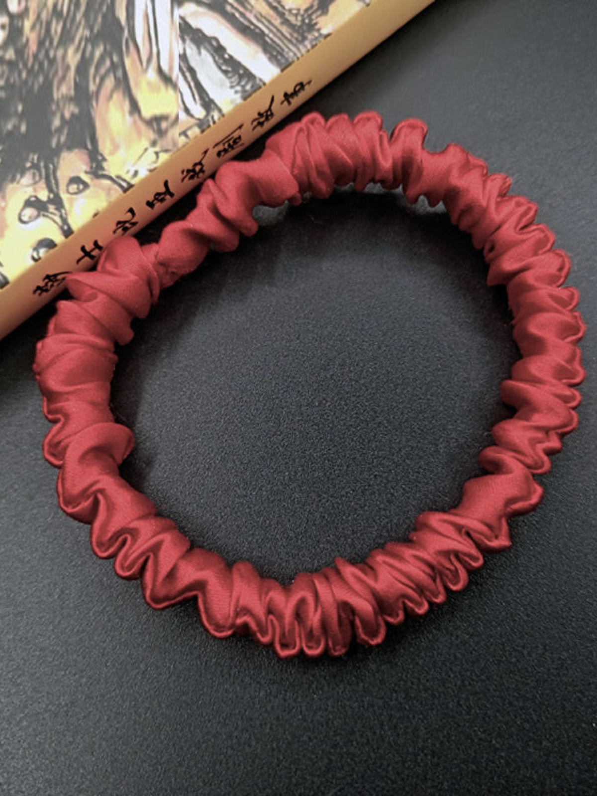 Zijdezachte magere scrunchie Dreamardi