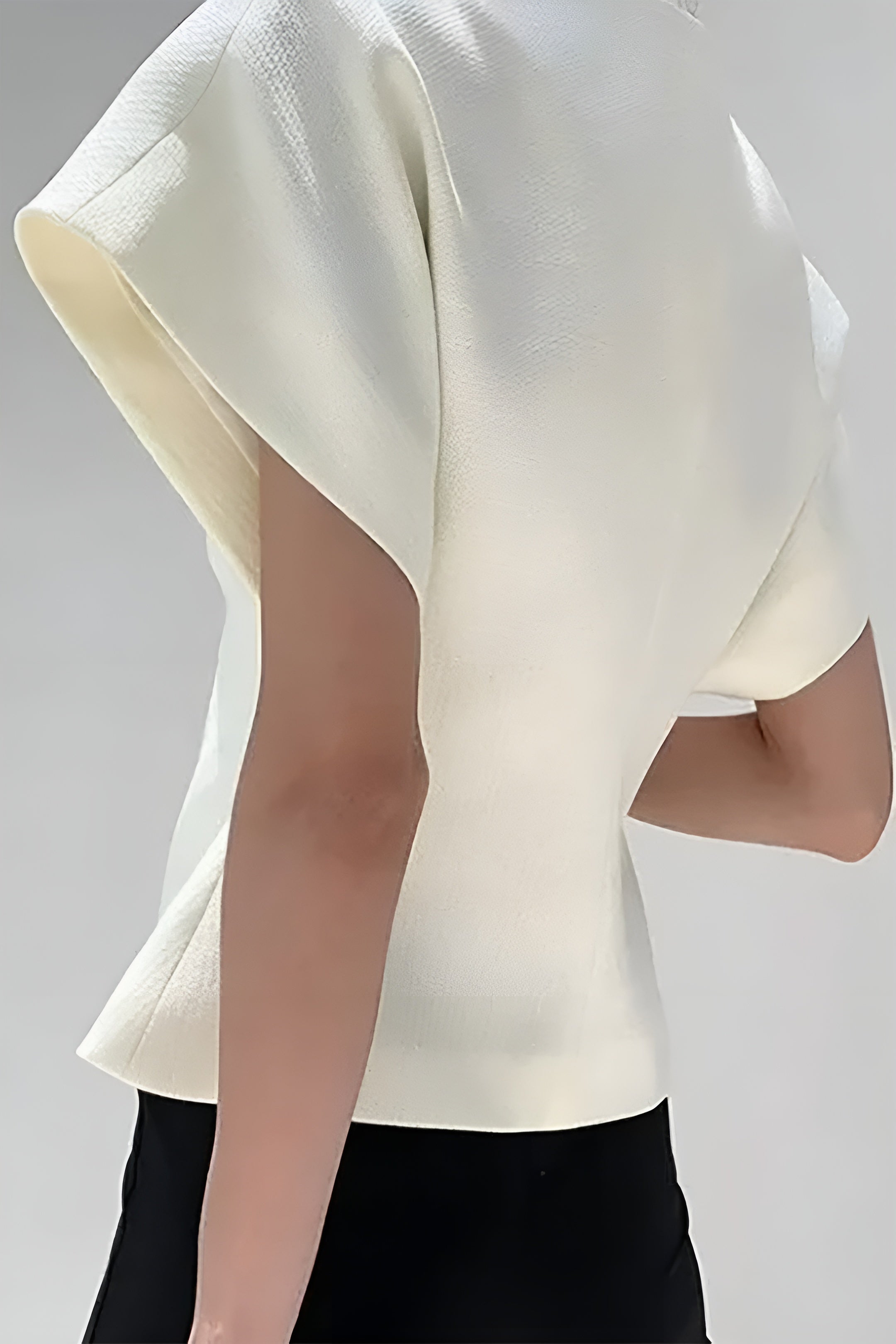 Solid Button V-Neck Short-Sleeve Shirt Dreamardi