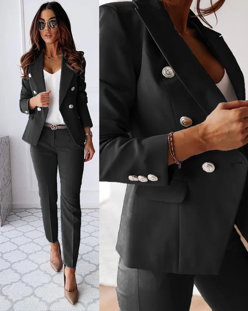 Patricia - Timeless Tailored Woman's Blazer Set
