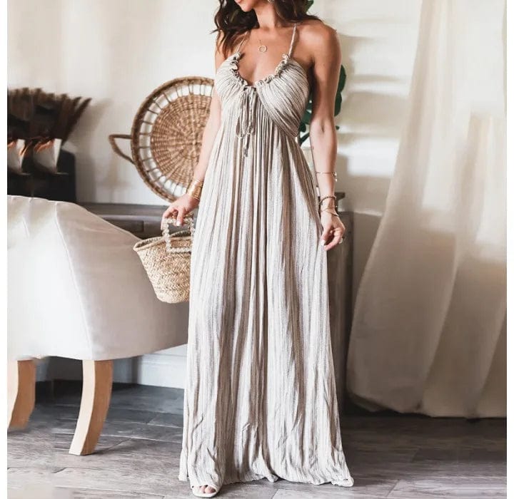 Charlotte - Elegant Casual Comfort Woman's Maxi Dress