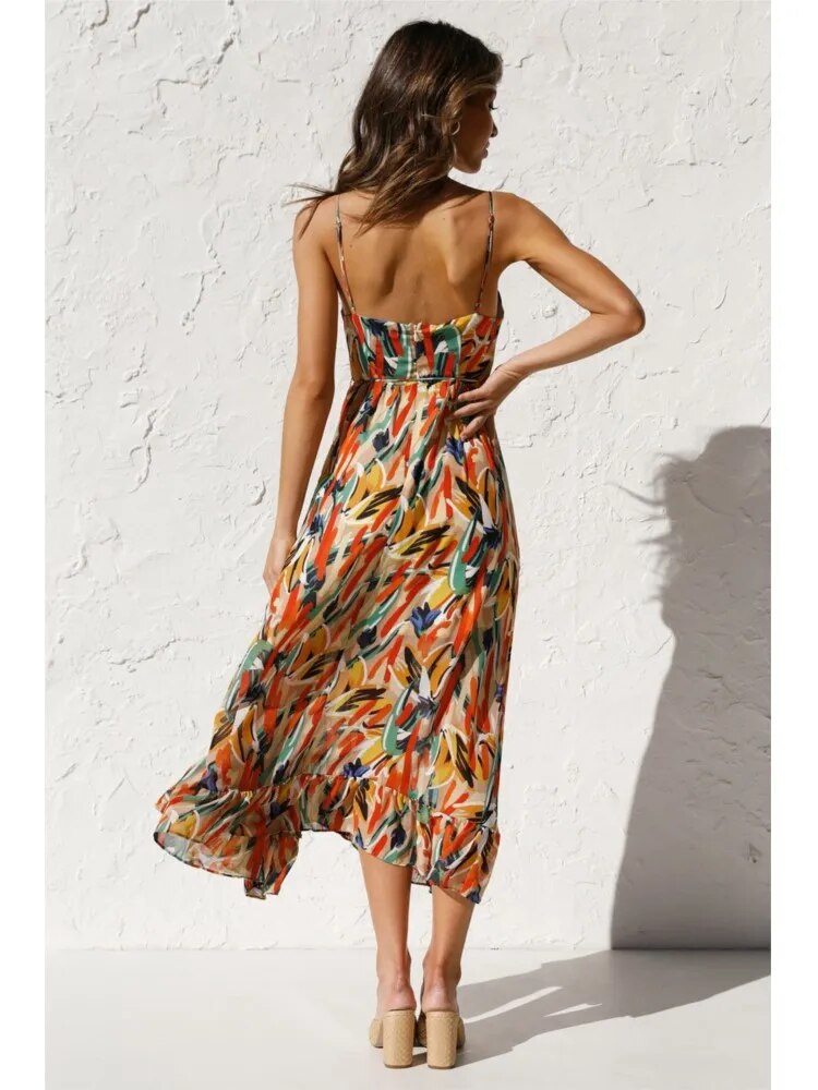 Audrey - Stylish Casual Lightweight Modern Style Woman's Long Dress