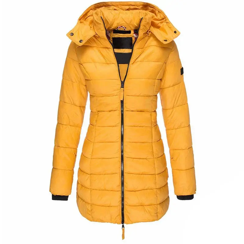 Colleen - Elegant Warmth Hooded Woman's Down Jacket Dreamardi