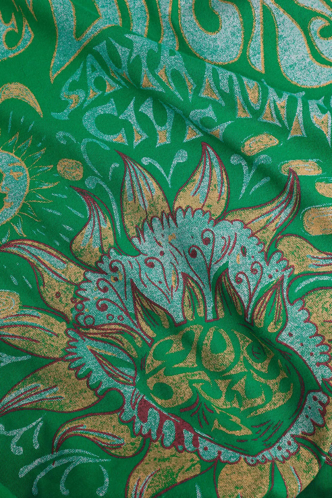 Delilah - Floral Print Knot Detail Woman's T Shir Dreamardi