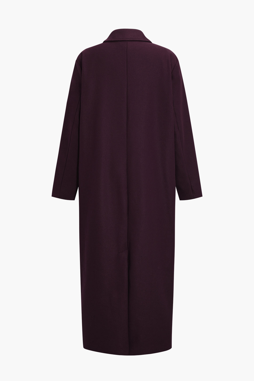 Pocketed Button Notched Lapel Coat Dreamardi