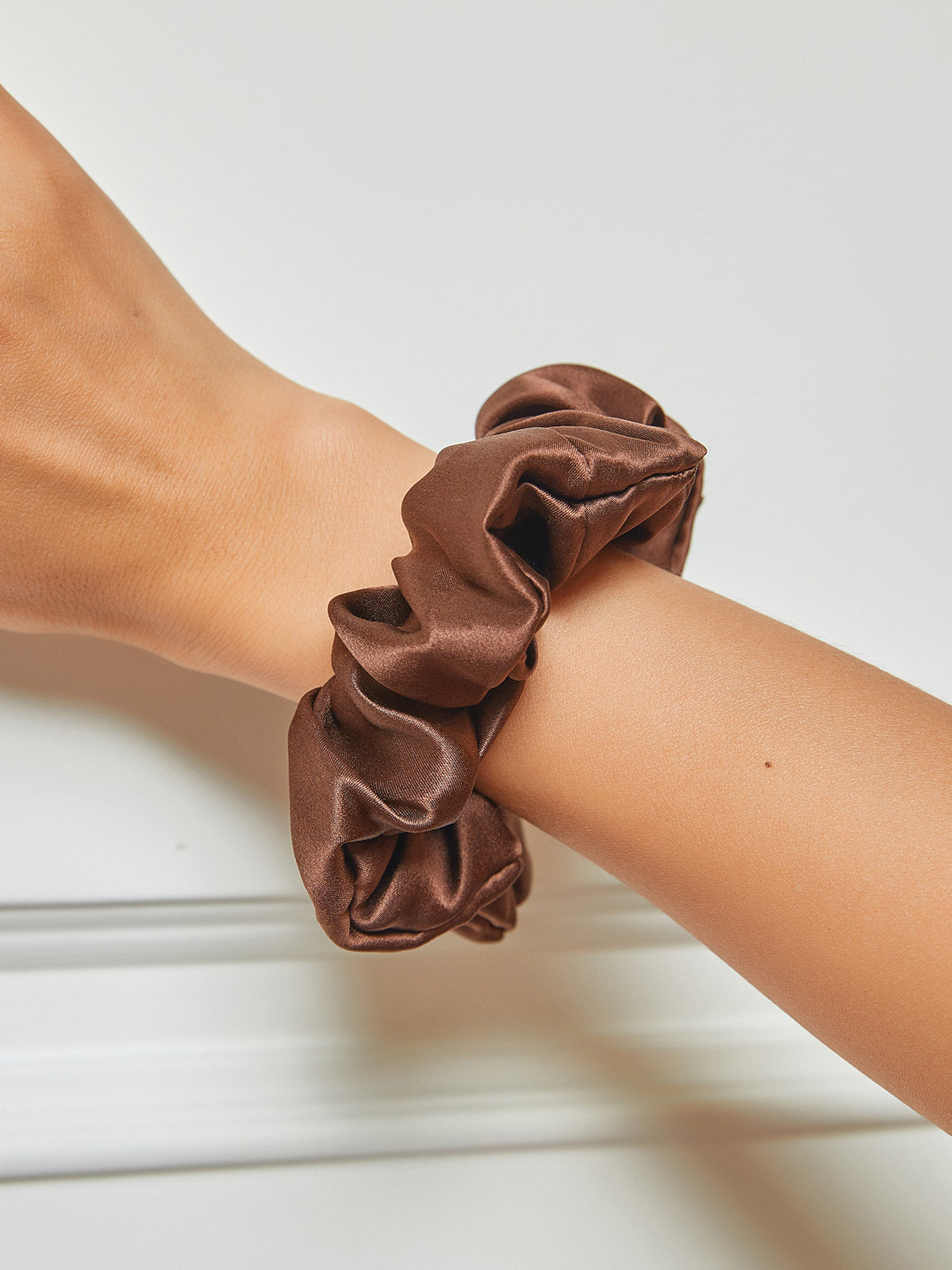Zijden Midnight Scrunchies - 3,5 cm Dreamardi