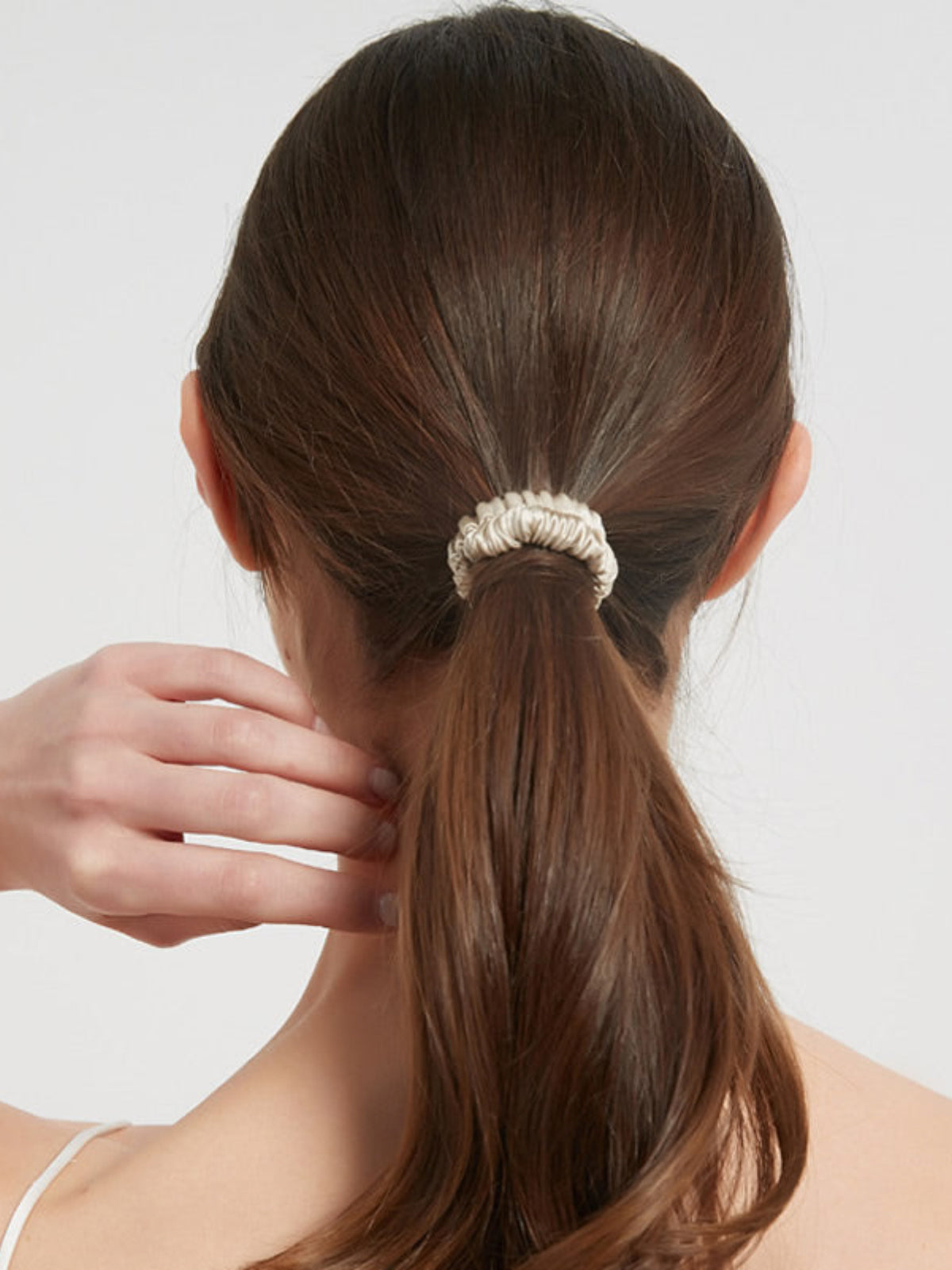 Zijdezachte magere scrunchie Dreamardi