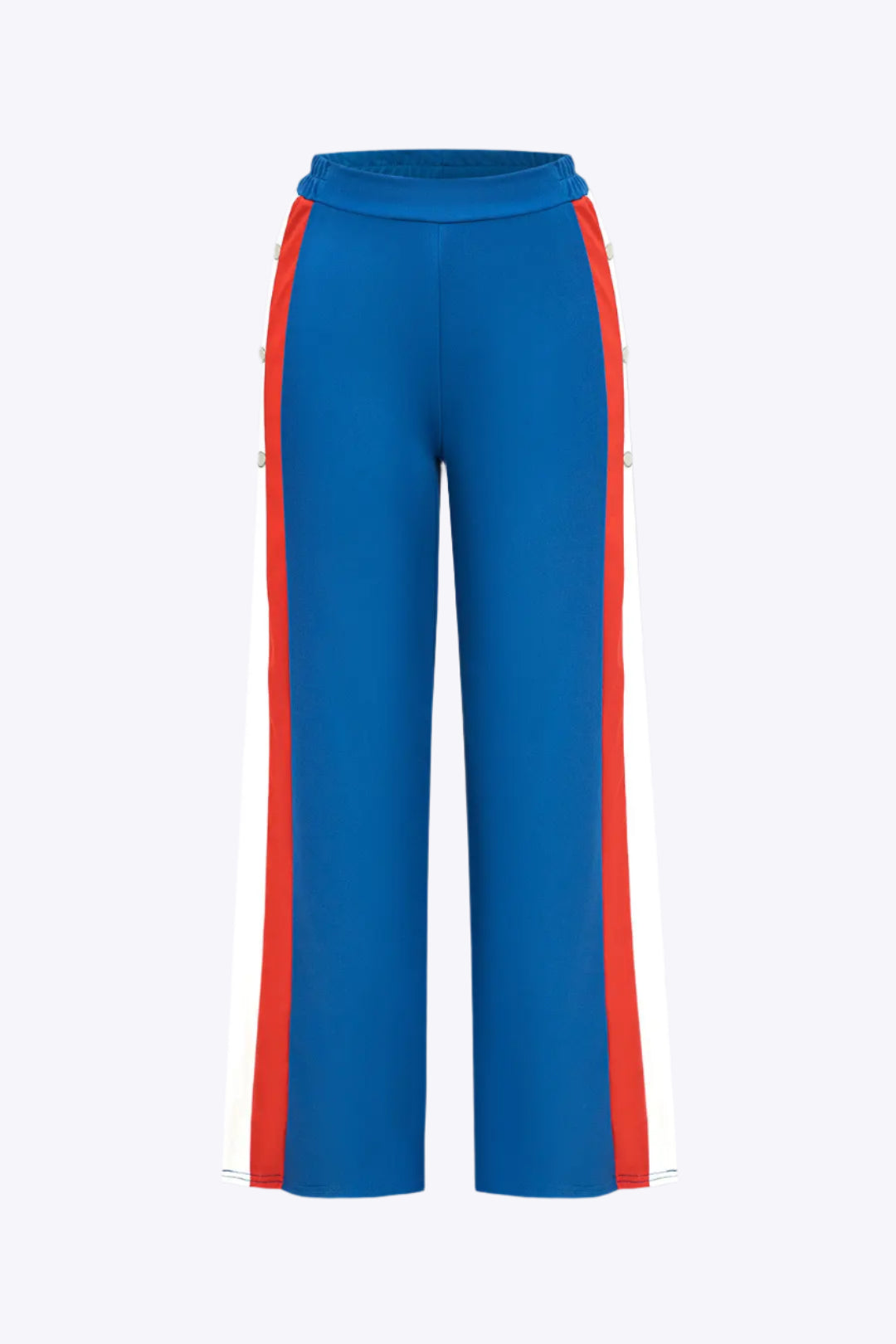 Color Block Wide Leg Trousers Dreamardi
