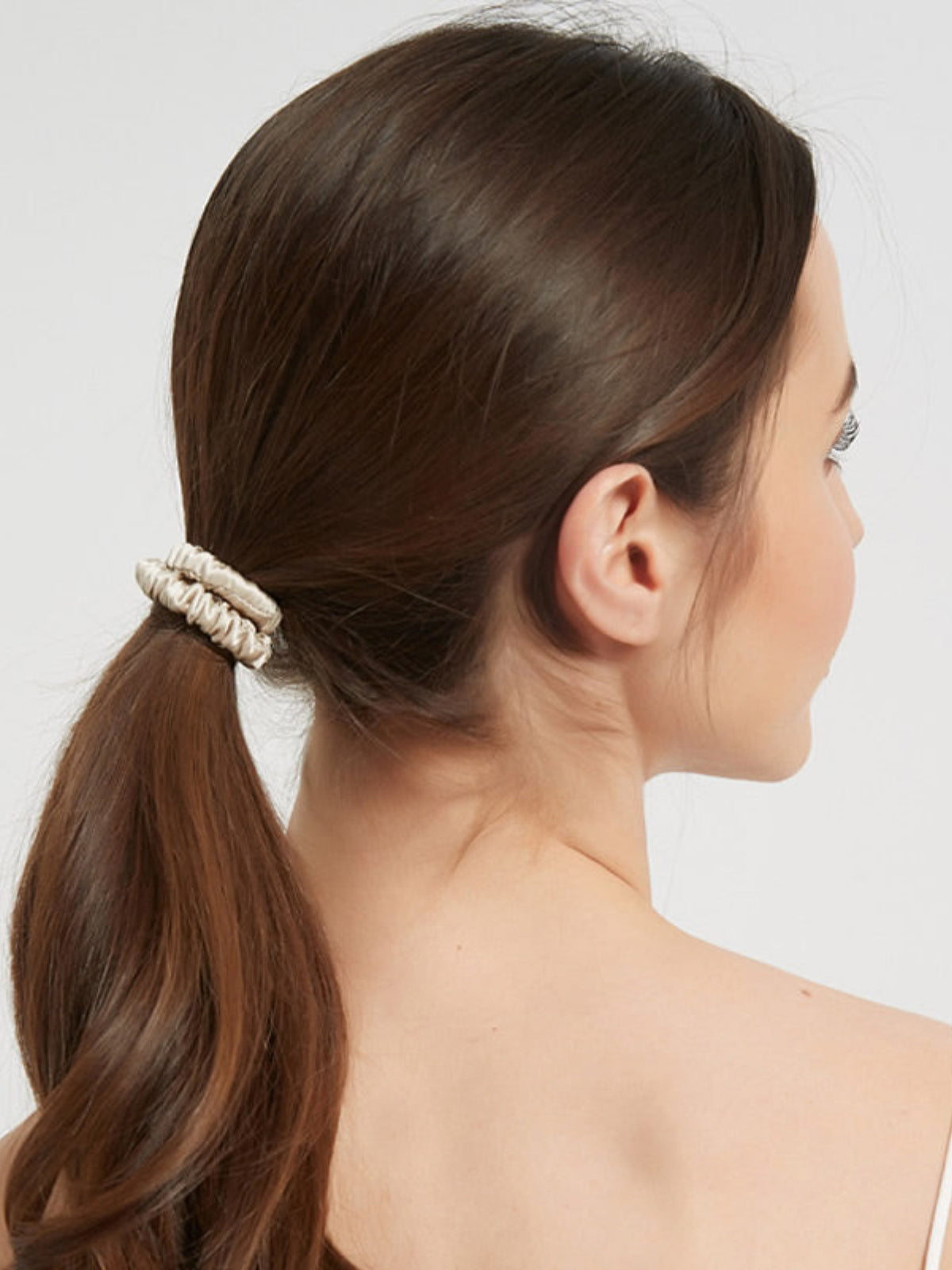 Zijdezachte magere scrunchie Dreamardi