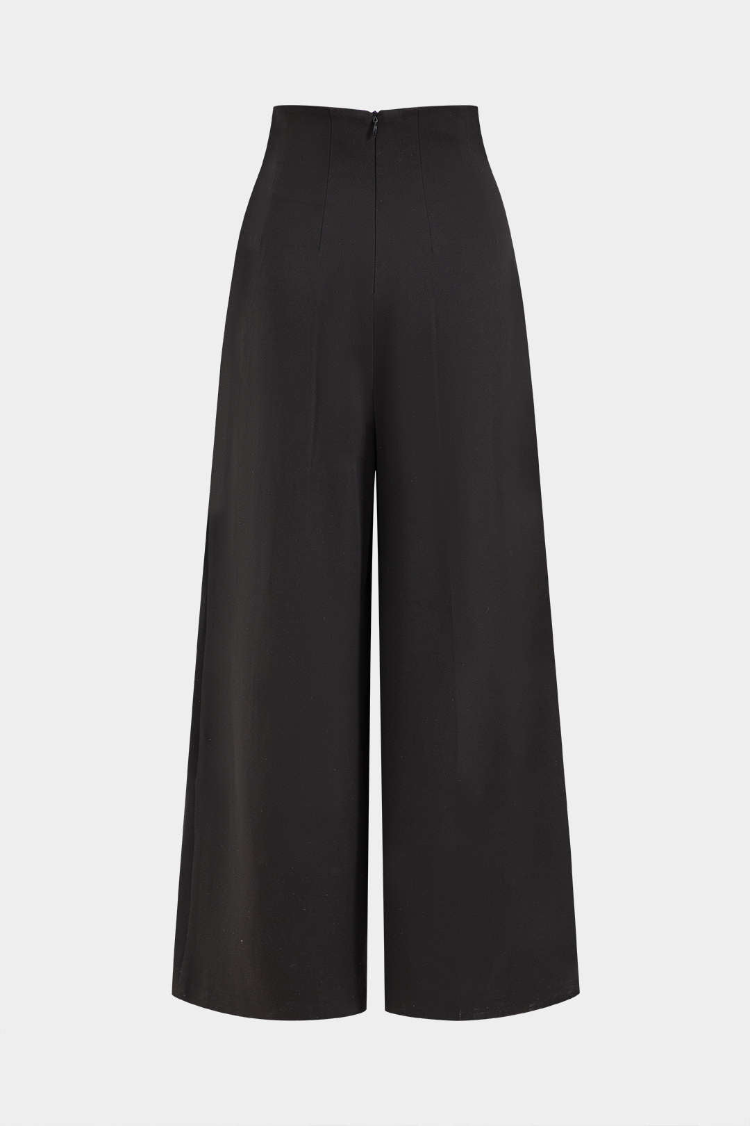 Pleated Asymmetrical Wide Leg Trousers Dreamardi