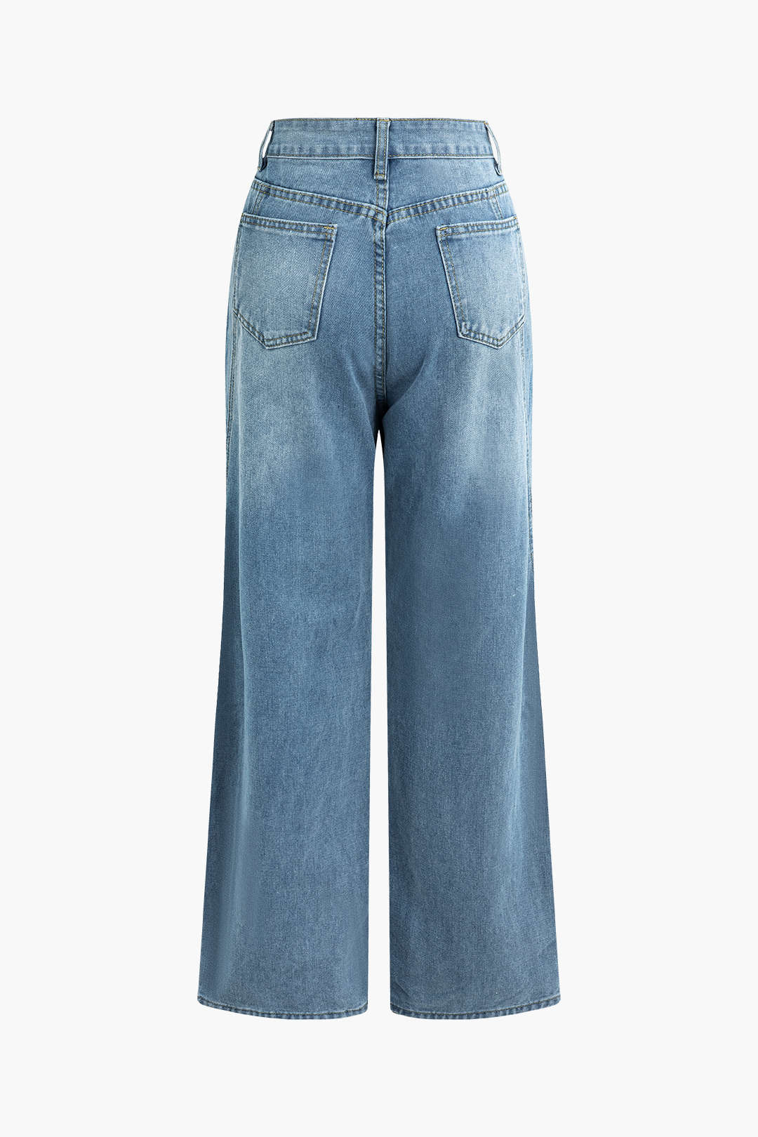 Faded Straight Leg Jeans Dreamardi