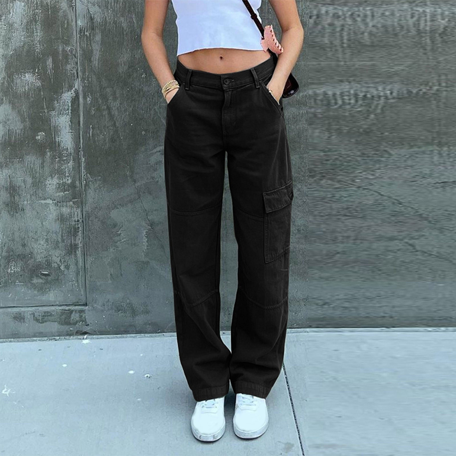 Pippa - Casual High-Quality Woman's Cargo Trousers