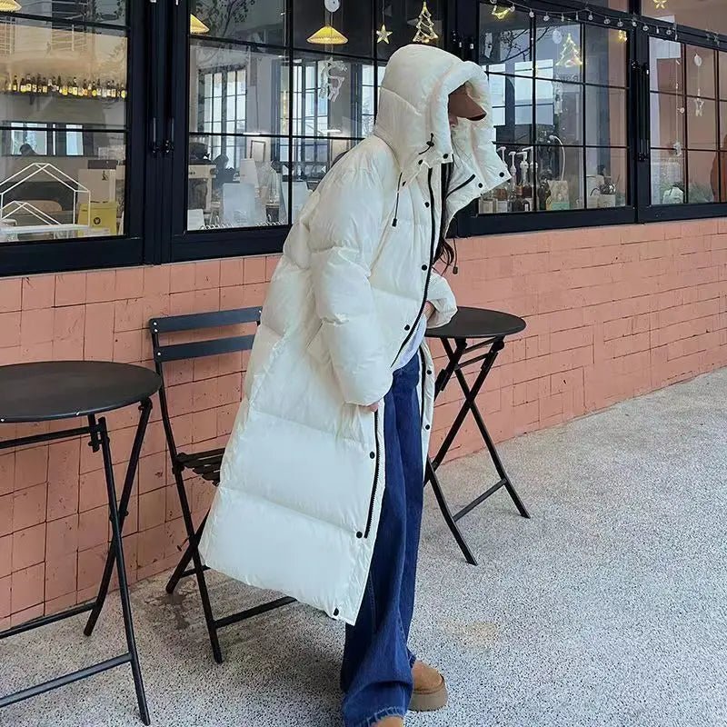 Sareena - Lange jacke - Stil mit Kapuze Dreamardi