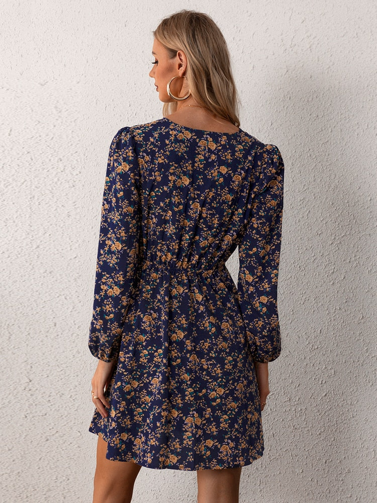 Grace - Effortless Floral Charm Woman's Summer Dress